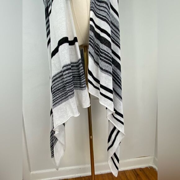 Chico’s Kimono Lightweight Beachy Open Knit Minimalist Linen Blend Size L-XL - Picture 8 of 10